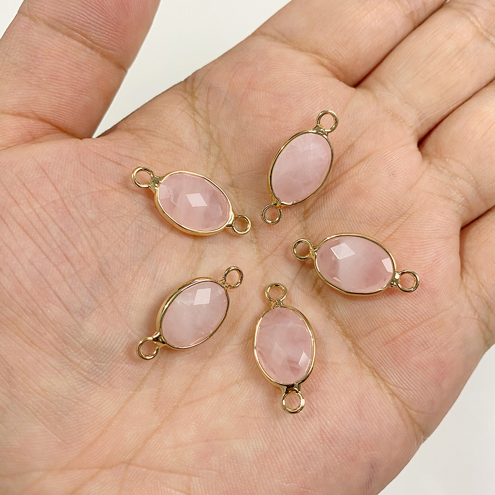 3Pcs Faceted Natural Stone Pen - огляд і ціна Crystal Pendant Necklace Natural Stone