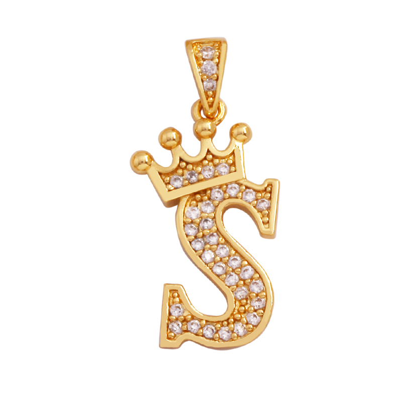 Fashion Exquisite 18K Gold Pla - огляд і ціна Initial Letter Necklace 18K Gold