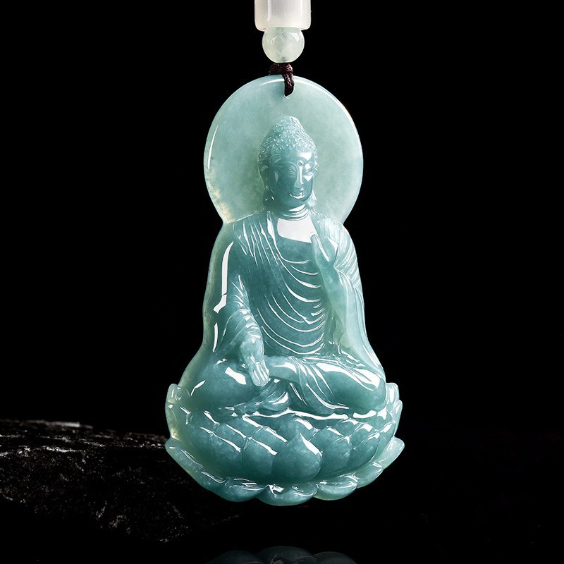 Natural Burmese Jadeite Buddha - огляд і ціна Necklaces