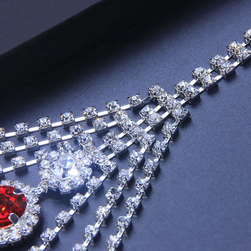 Sexy Body Chain Lingerie Red C - огляд і ціна Body Jewelry