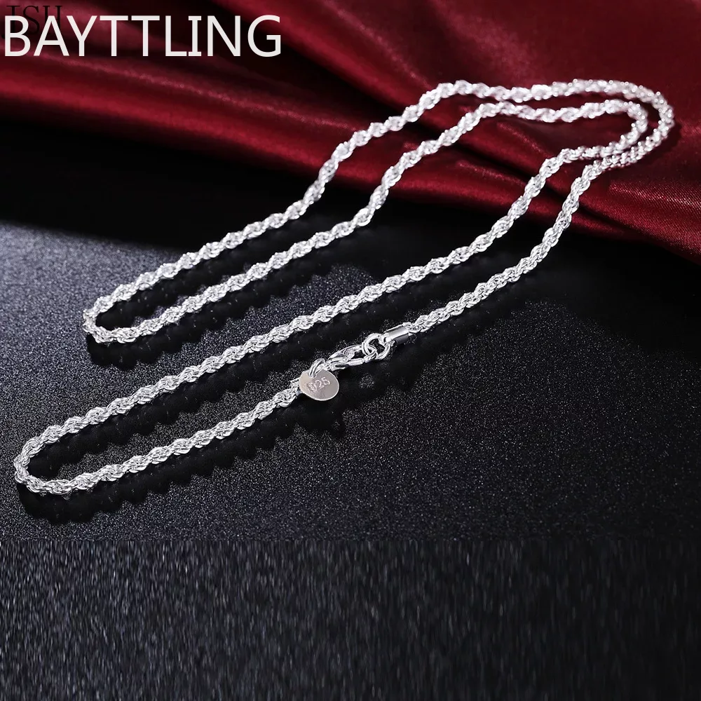 40-60cm wholesale 925 Sterling - огляд і ціна 925 Sterling Silver Chain Necklace Men
