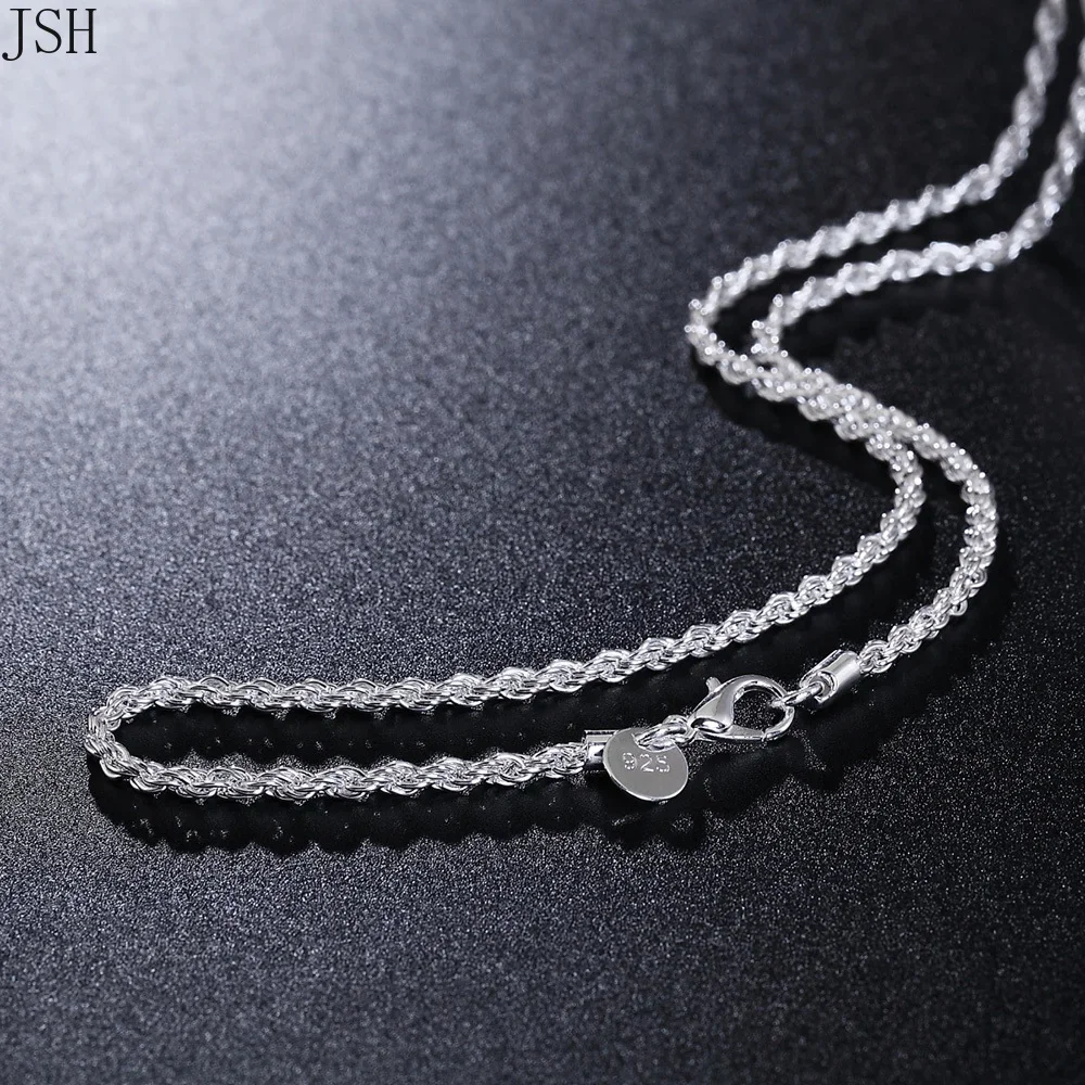 40-60cm wholesale 925 Sterling - огляд і ціна 925 Sterling Silver Chain Necklace Men