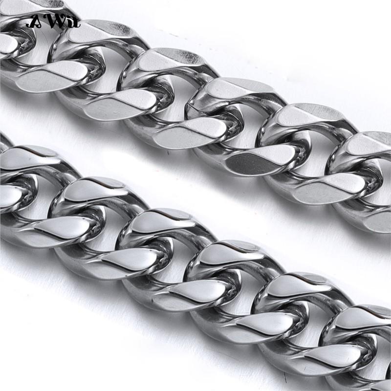 Cuban Link Chain Stainless Ste - огляд і ціна Cuban Link Chain 12Mm