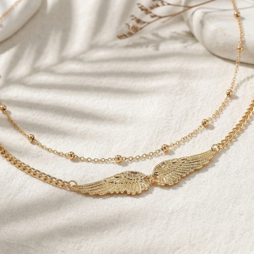 Gift Elegant Double Layer Wing - огляд і ціна Body Jewelry