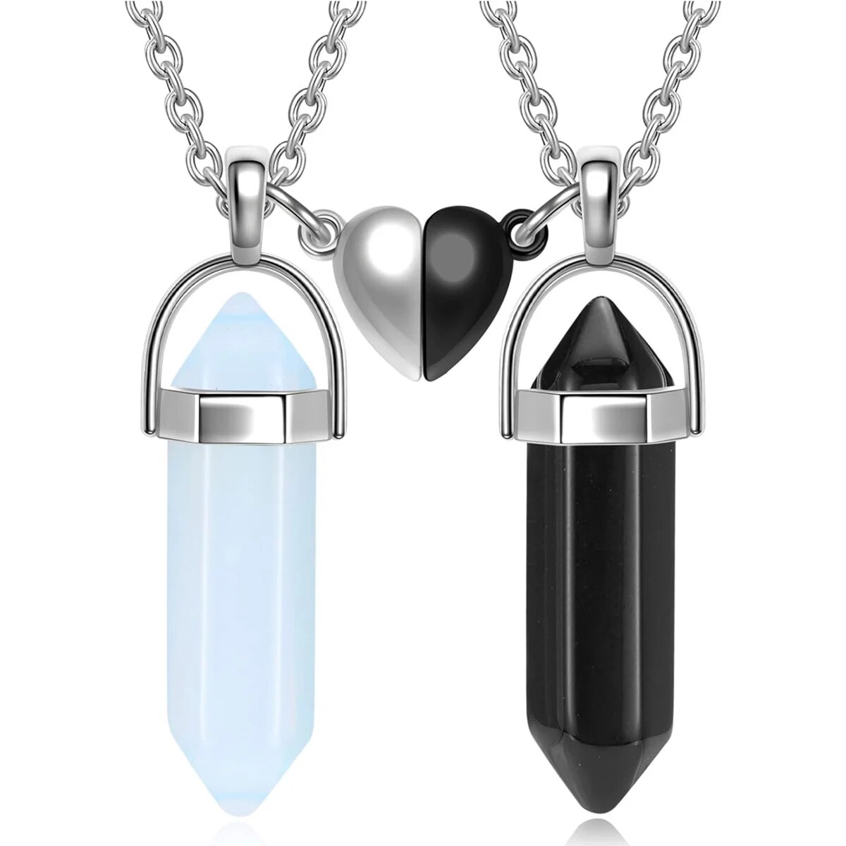 Crystal Friendship Matching Co - огляд і ціна Magnetic Couple Matching Necklaces