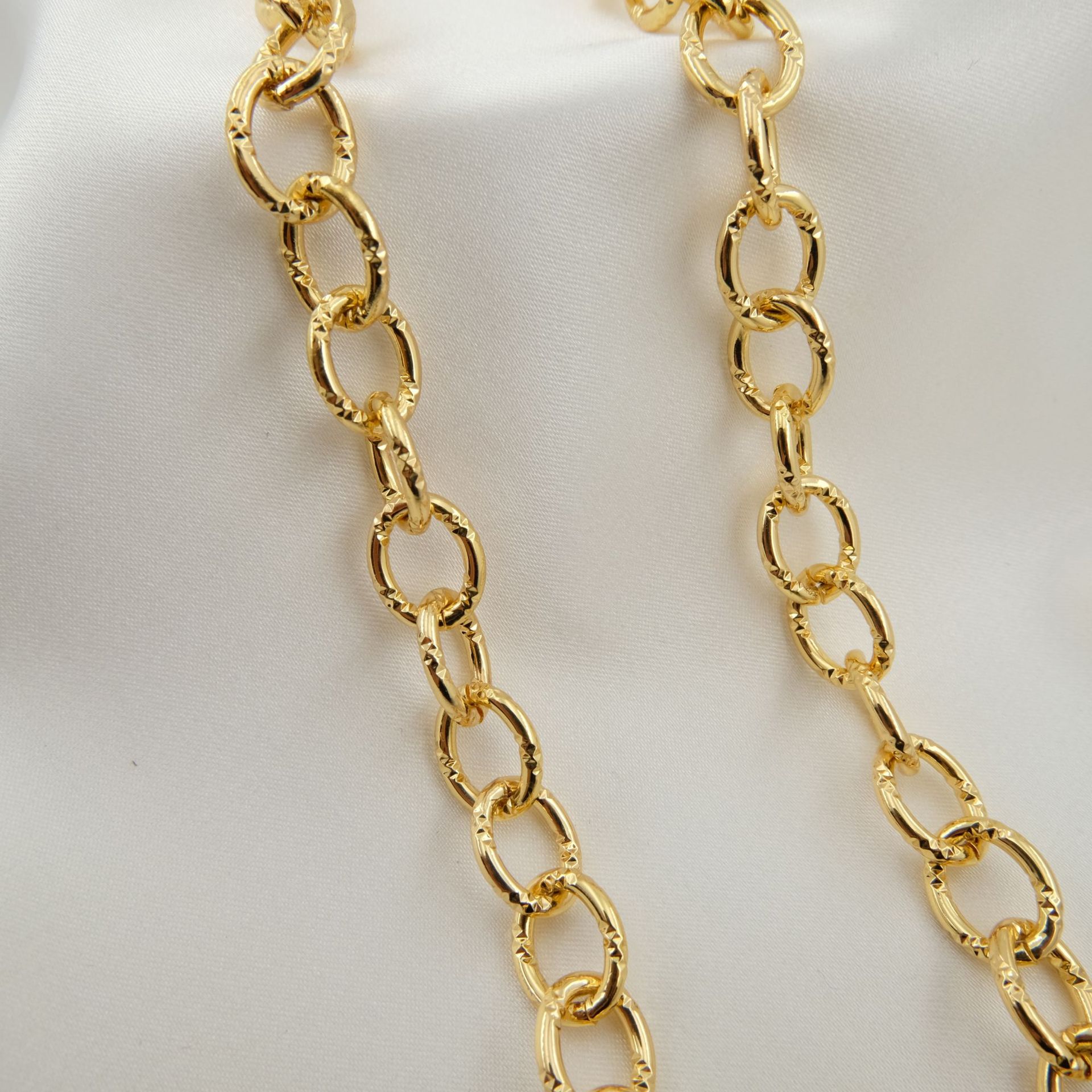 WT-BC199 18K Gold Plated Coppe - огляд і ціна Cuban Link Chain 12Mm