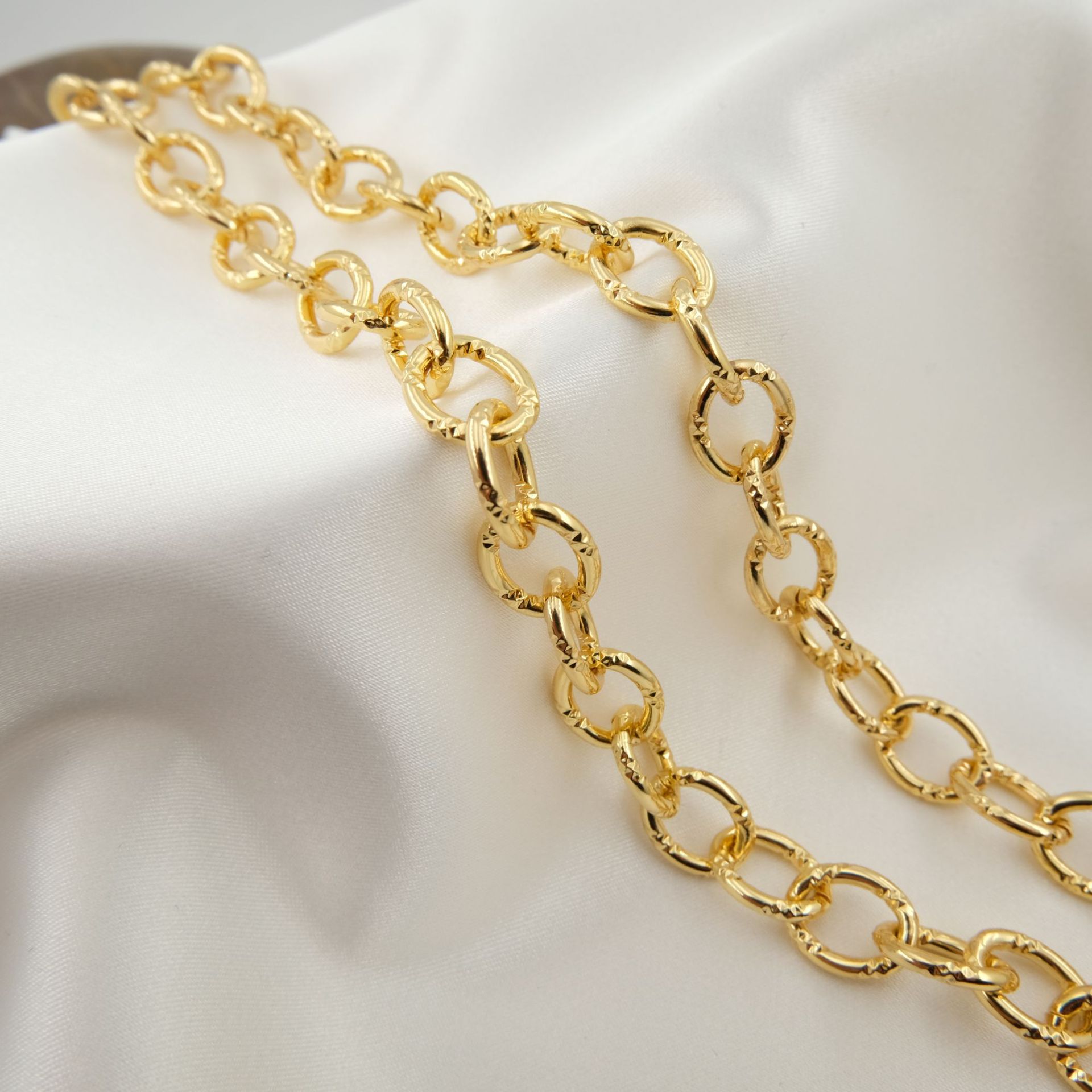WT-BC199 18K Gold Plated Coppe - огляд і ціна Cuban Link Chain 12Mm