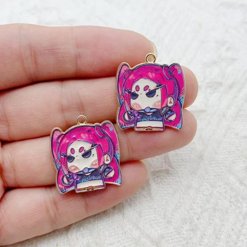 10pcs Cartoon Anime Pendant Oi - огляд і ціна Earrings