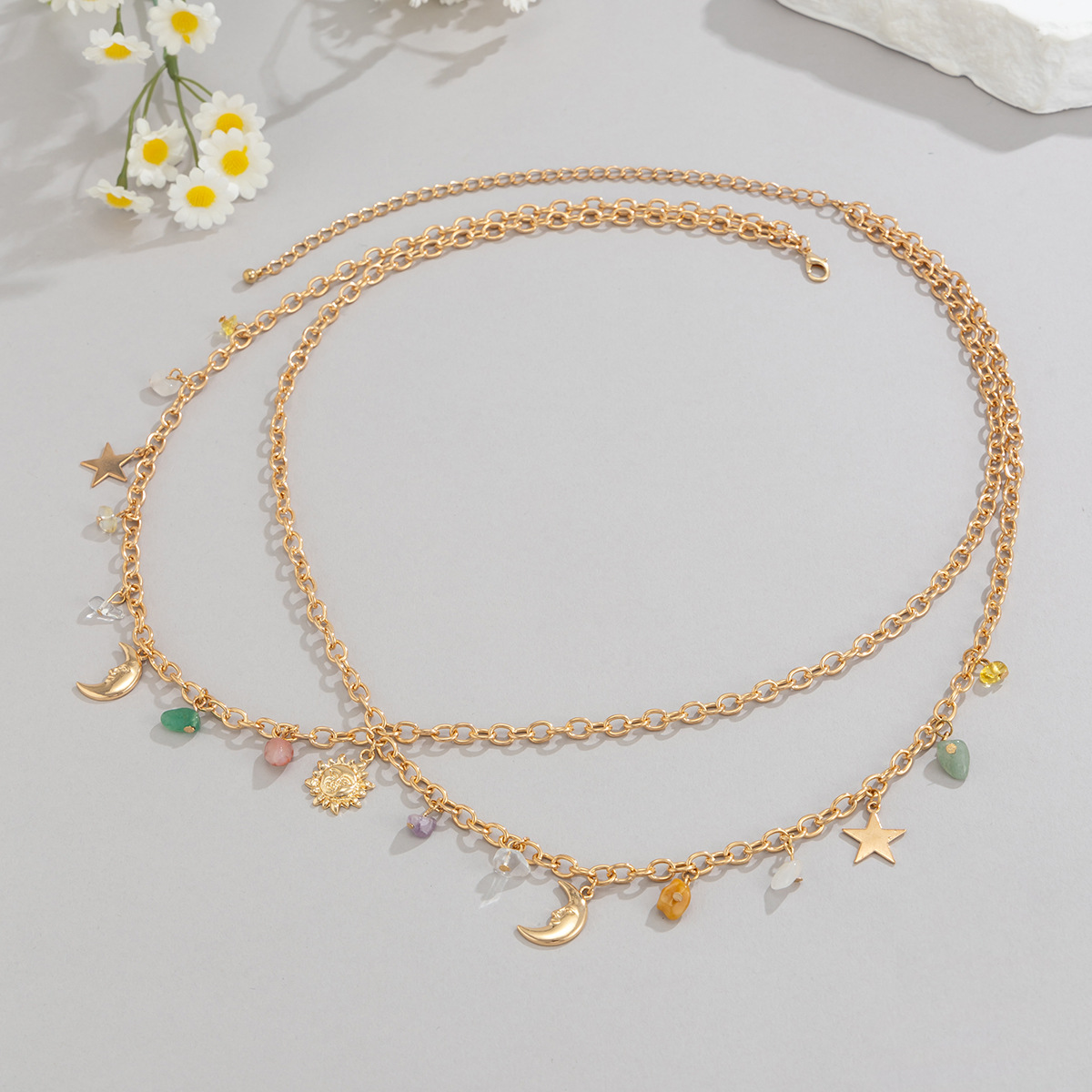 Boho Star Moon Sun Pendant Wai - огляд і ціна Body Jewelry