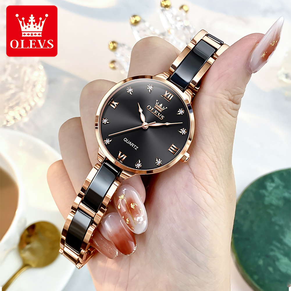 OLEVS 5872 Women Watches Quart - огляд і ціна Watch Accessories