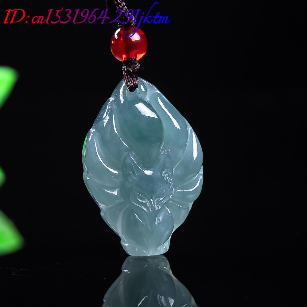 Natural Burmese Jadeite Fox Pe - огляд і ціна Necklaces