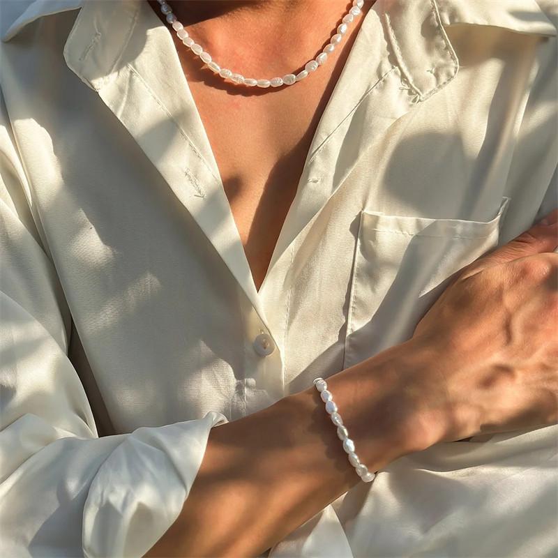 New Fashion Simple Imitation P - огляд і ціна Pearl Choker Necklace Vintage
