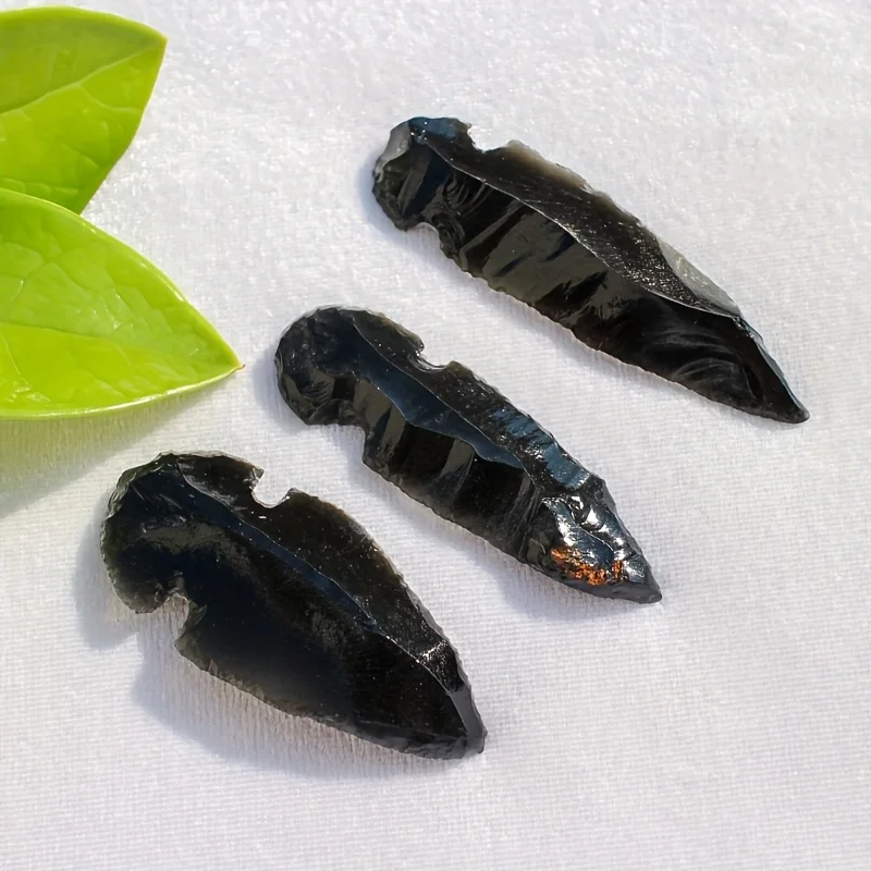1 Obsidian Arrow Pendant -Hand - огляд і ціна Crystal Pendant Necklace Natural Stone