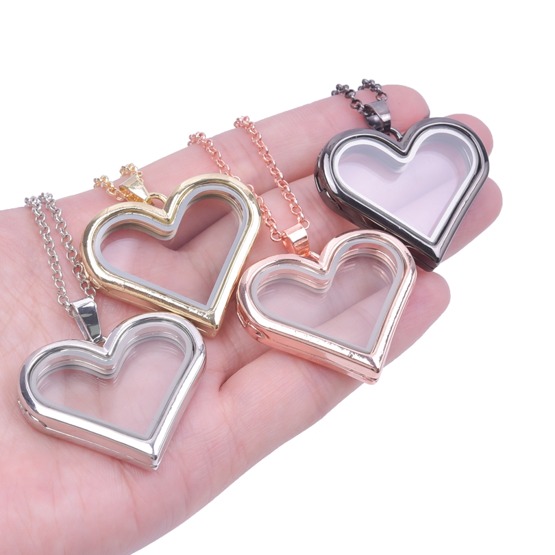1Pc Y2K Girl Sweet Love Heart  - огляд і ціна Heart Locket Necklace Photo