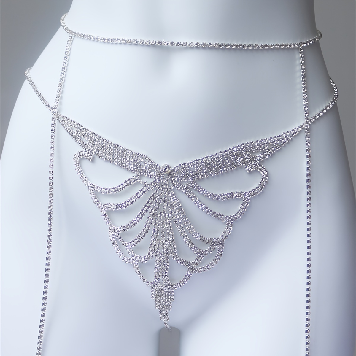 Multi layer rhinestone sparkli - огляд і ціна Body Jewelry