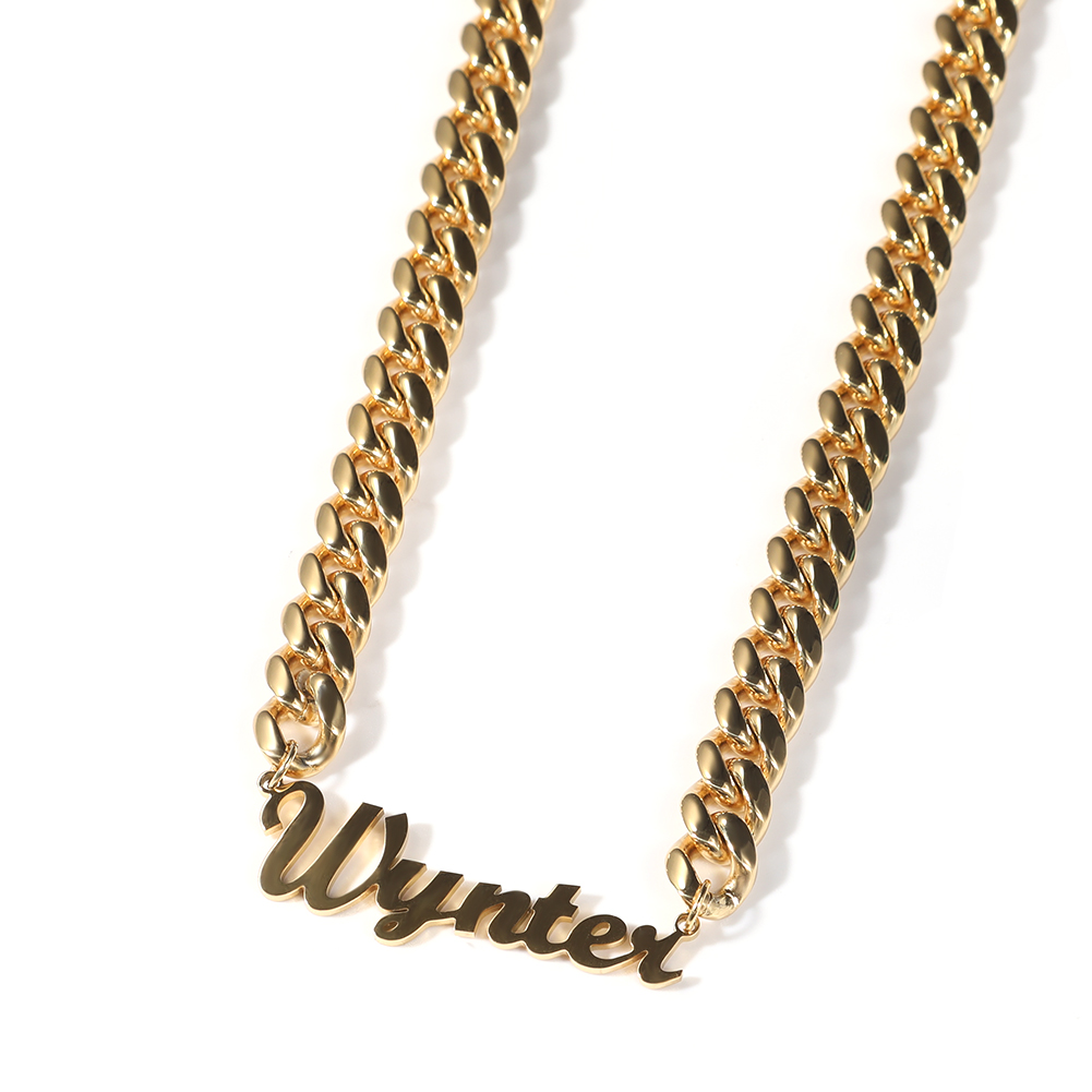 Uwin Custom Stainless Steel Na - огляд і ціна Cuban Link Chain 12Mm