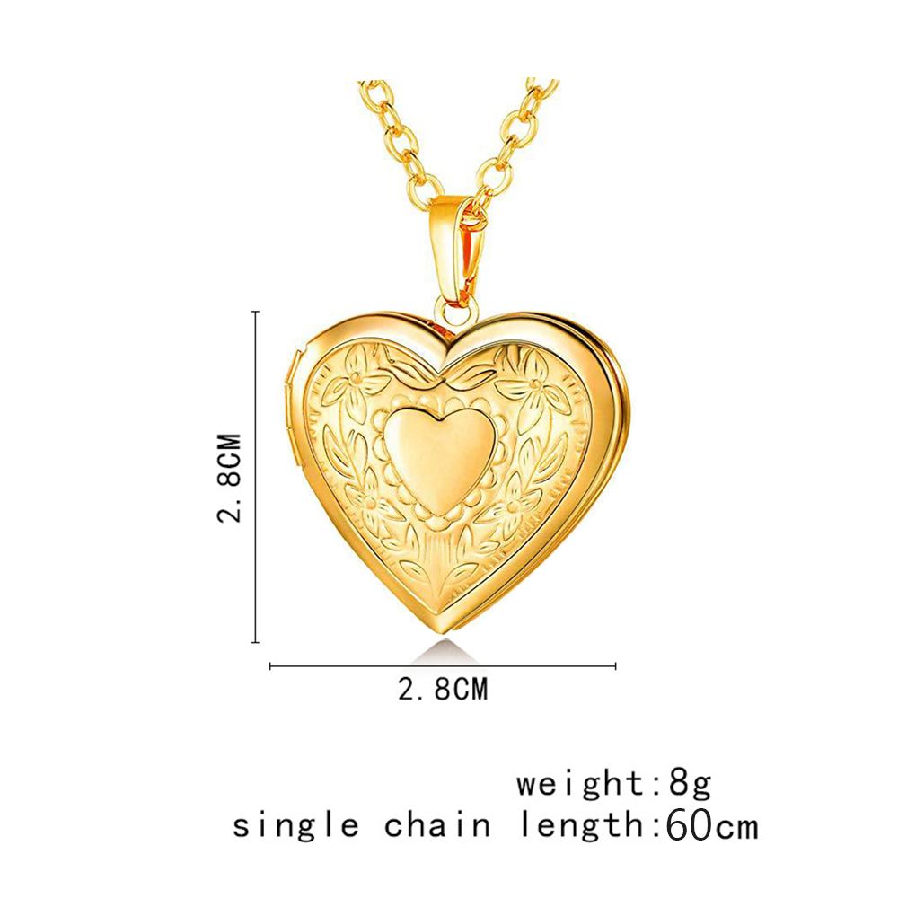 Fashion Photo Picture Locket N - огляд і ціна Heart Locket Necklace Photo