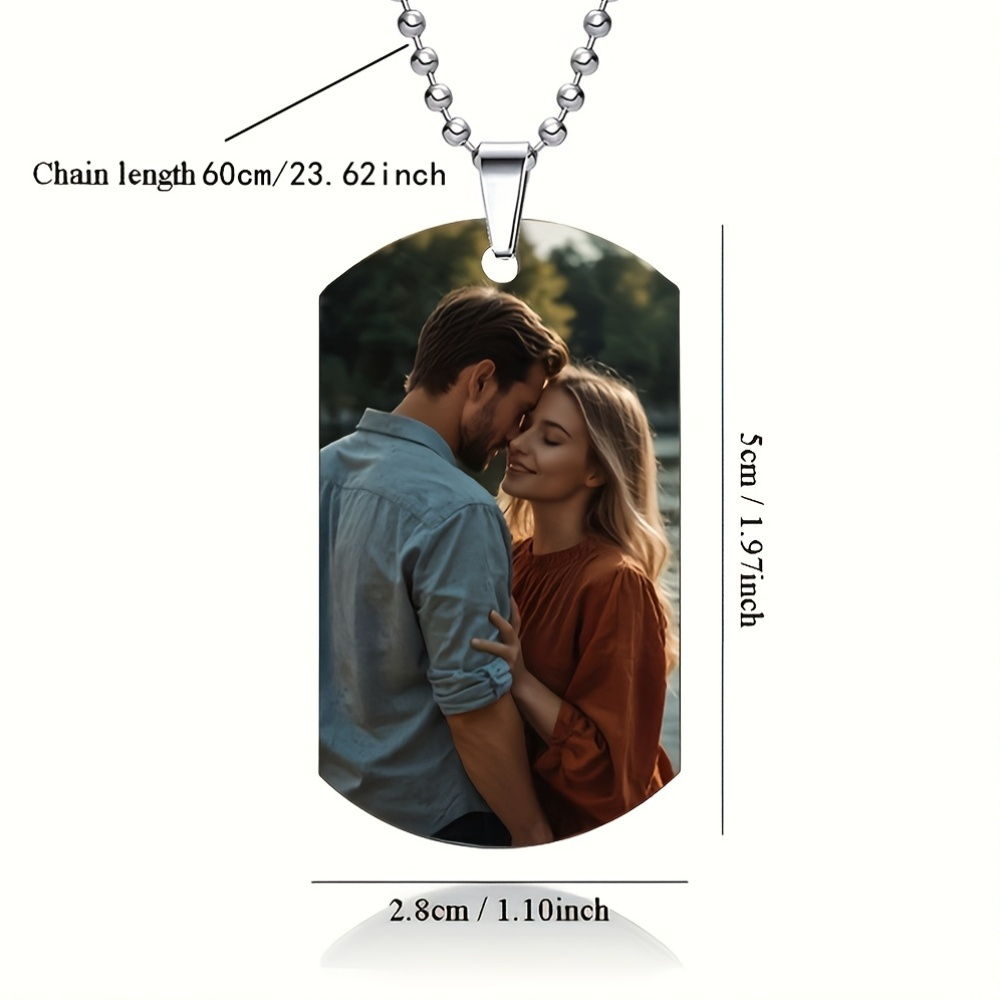 Custom Personalized Men's Pend - огляд і ціна Custom Name Necklace Stainless Steel