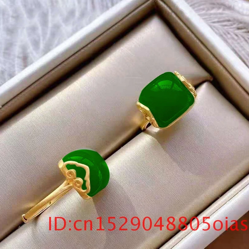 Natural Hetian Jade Ring Fashi - огляд і ціна Rings